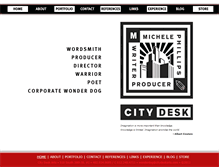 Tablet Screenshot of citydeskarts.com